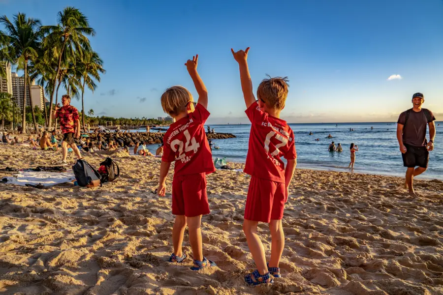 Havaj - Oahu - Waikiki Beach