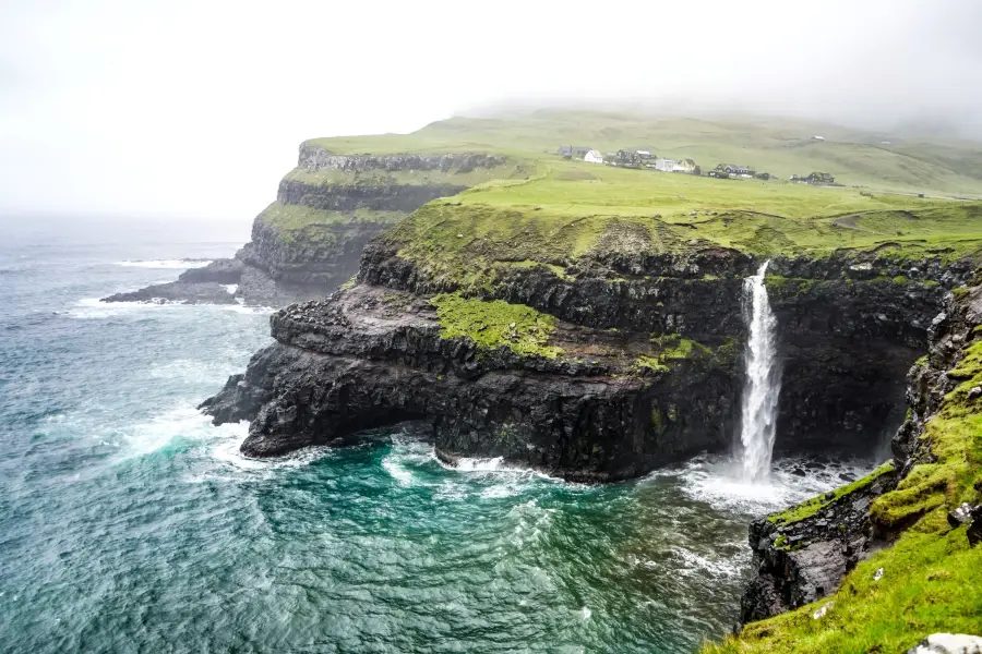 Faerské ostrovy - Múlafossur