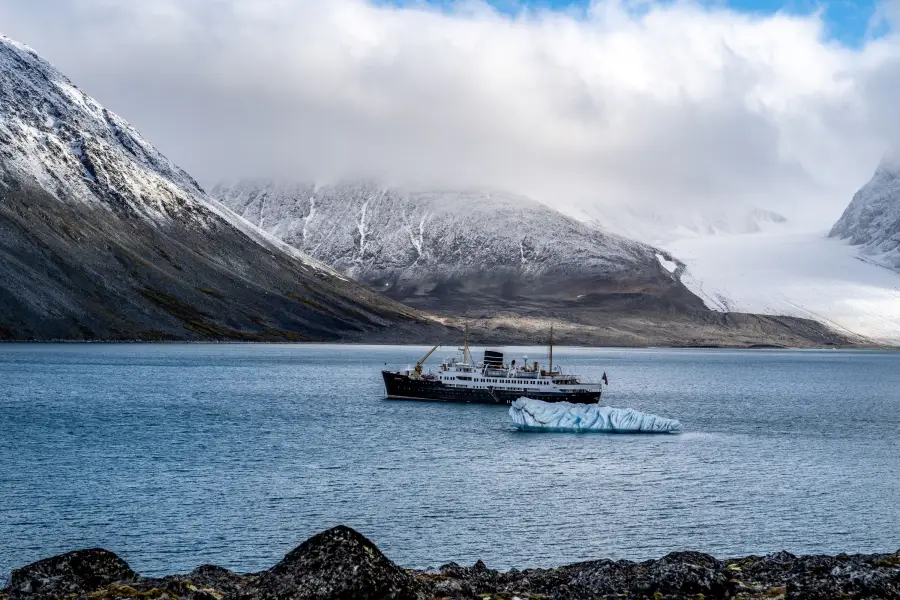 Špicberky - loď Nordstjernen