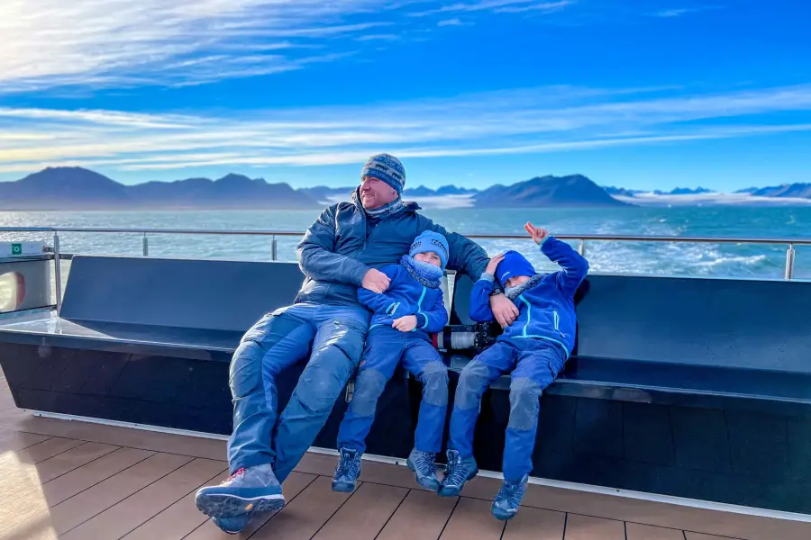 Špicberky - loď Nordstjernen