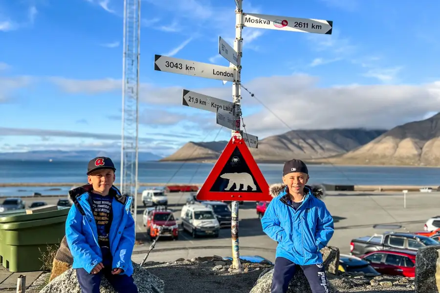 Špicberky - před letištěm