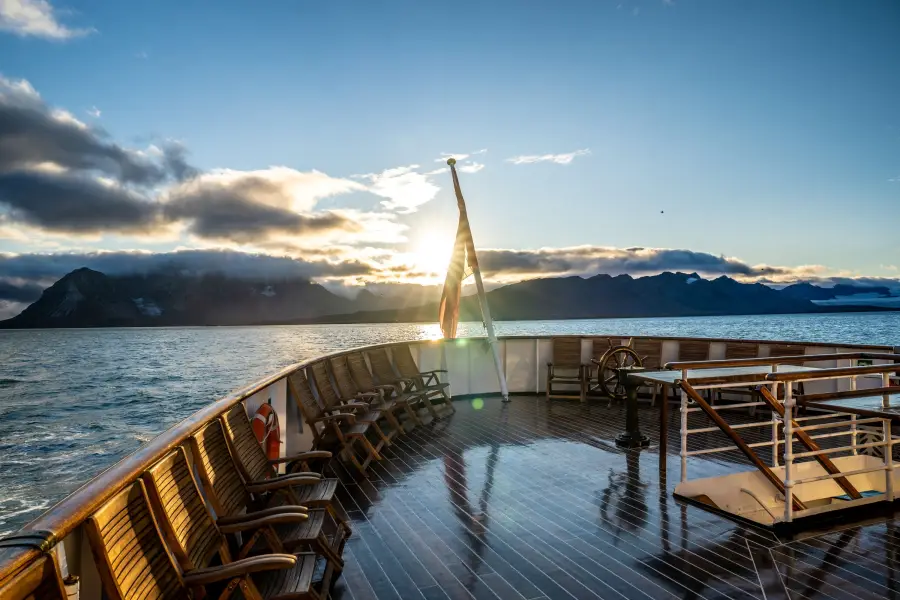 Špicberky - loď Nordstjernen