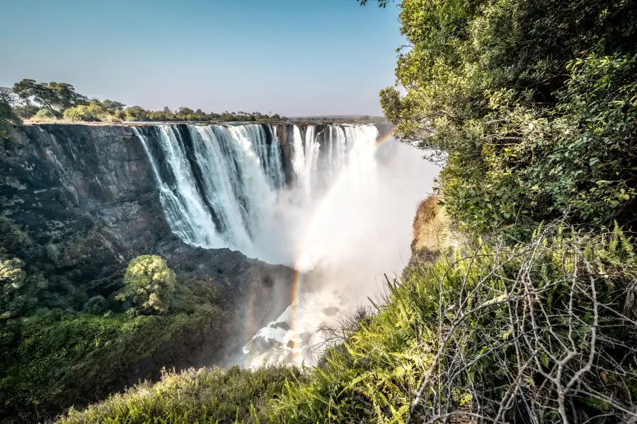 Zimbabwe - Viktoriiny vodopády