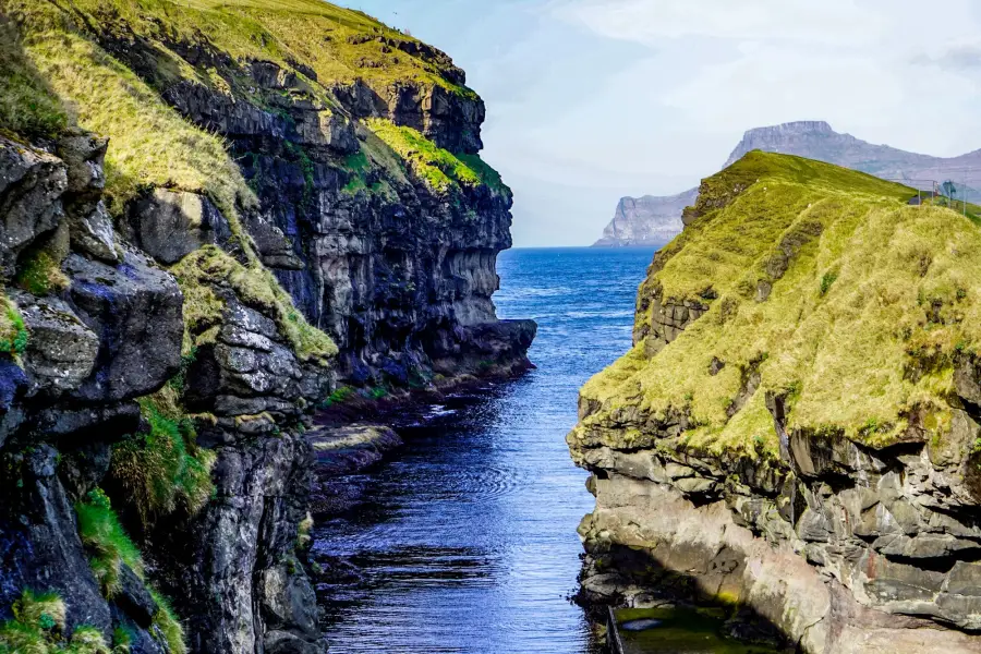 Faerské ostrovy - Gjógv
