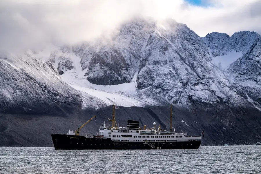 Špicberky - loď Nordstjernen